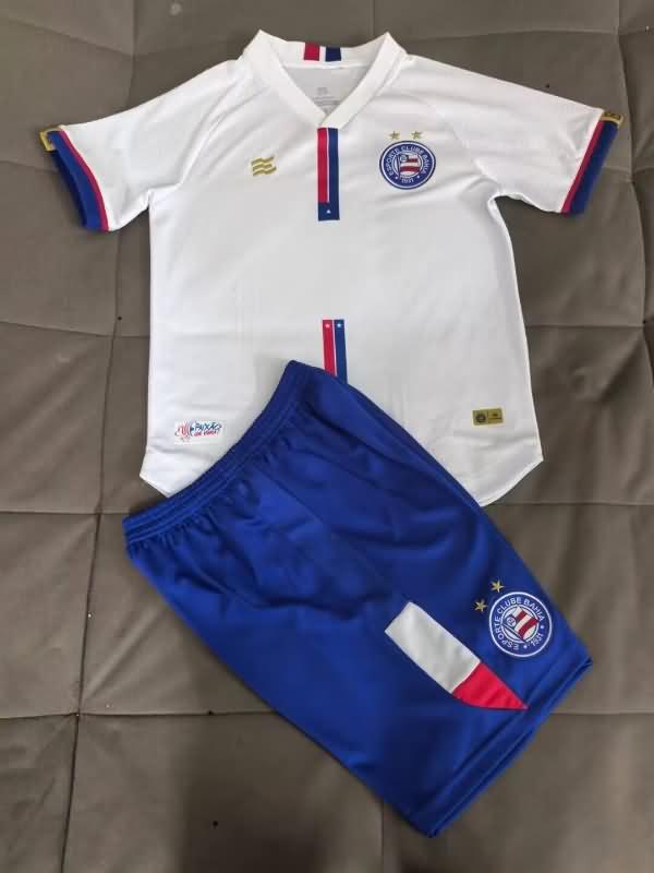 Kids Bahia 2024 Away Soccer Jersey And Shorts