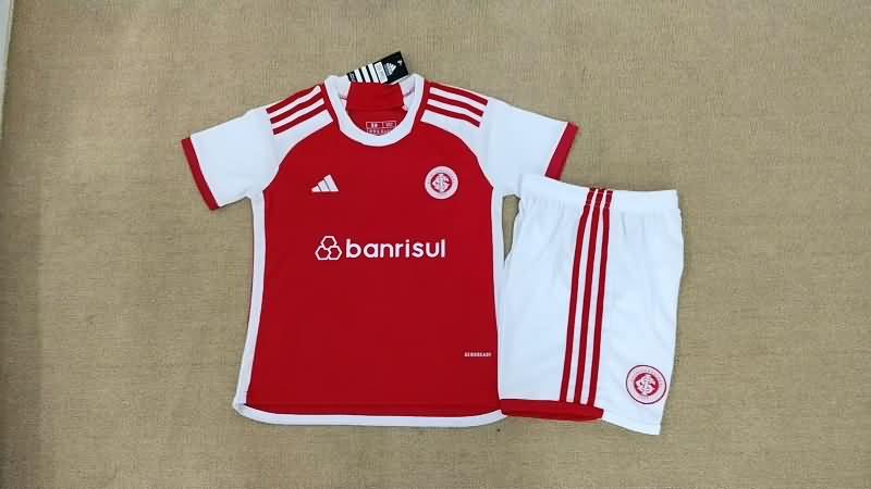 Kids Internacional 2024 Home Soccer Jersey And Shorts