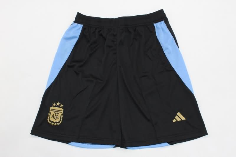 AAA Quality Argentina 2024 Copa America Black Soccer Shorts