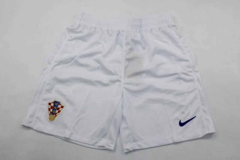 AAA Quality Croatia 2024 Home Soccer Shorts