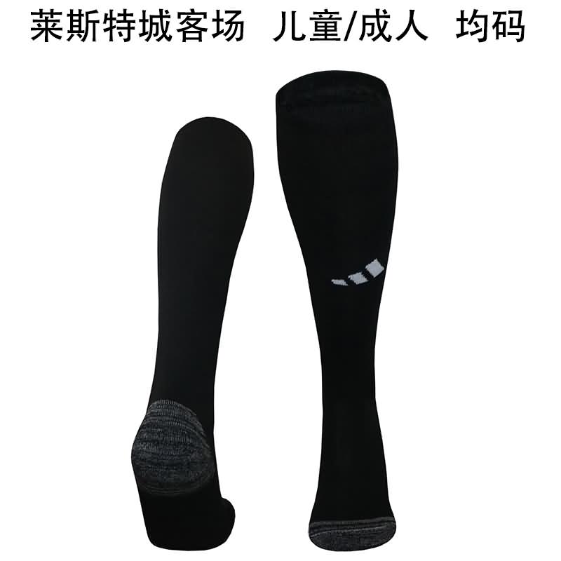 AAA Quality Leicester City 24/25 Away Soccer Socks