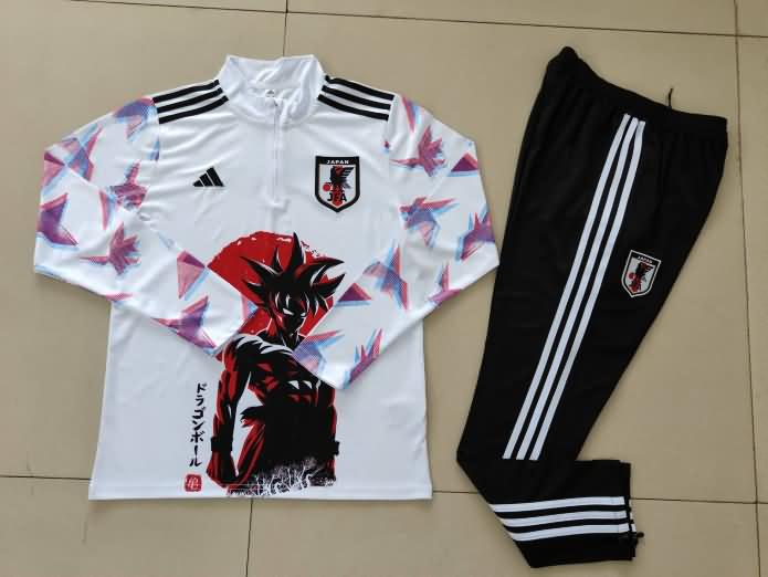 AAA Quality Japan 2024 White Soccer Tracksuit 02