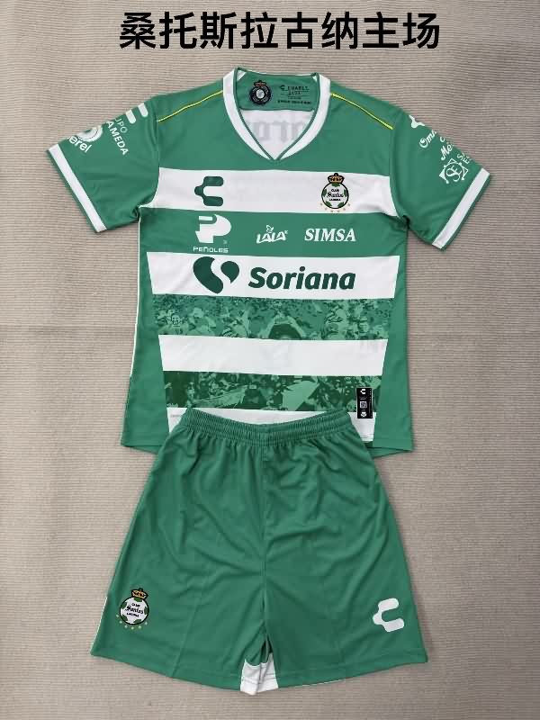 Santos Laguna 25/26 Home Soccer Jersey