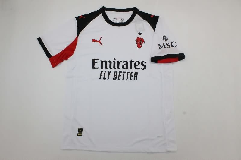 AAA Quality AC Milan 25/26 Away Soccer Jersey (Player) AAA Quality AC Milan 25/26 Away Soccer Jersey (Player)