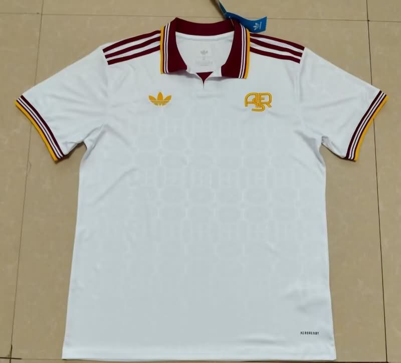 AAA Quality AS Roma 25/26 White Soccer Jersey