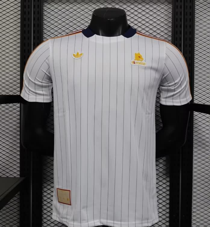 AAA Quality AS Roma 25/26 White Soccer Jersey 02