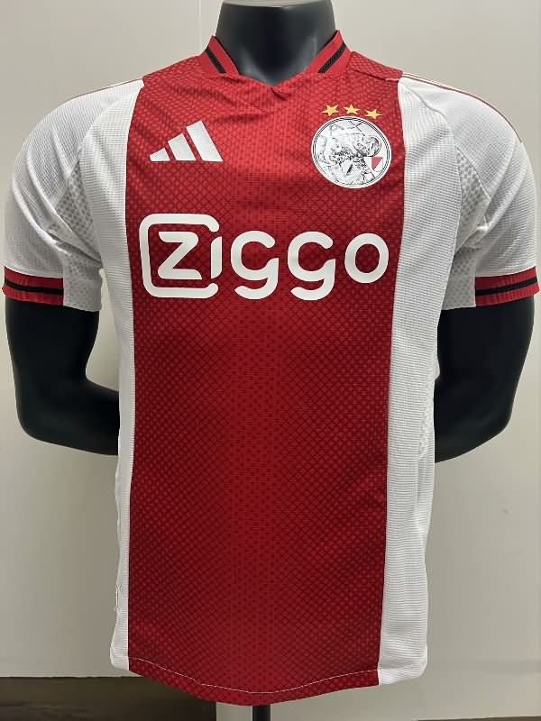 AAA Quality Ajax 25/26 Home Soccer Jersey (Player)