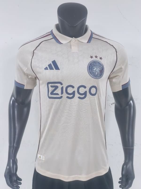 AAA Quality Ajax 25/26 Third Soccer Jersey (Player)