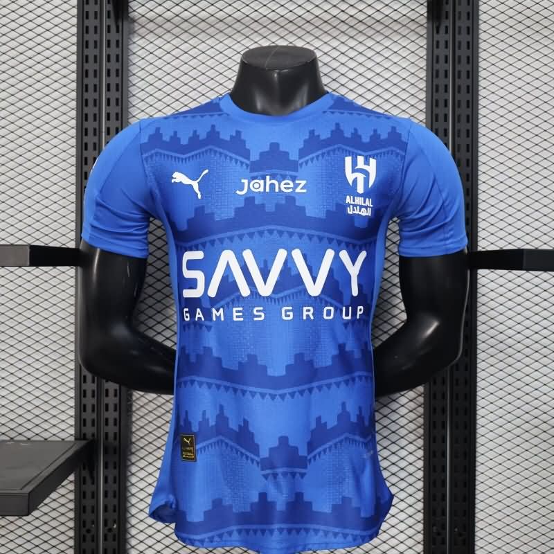 AAA Quality Al Hilal 25/26 Home Soccer Jersey (Player) 02