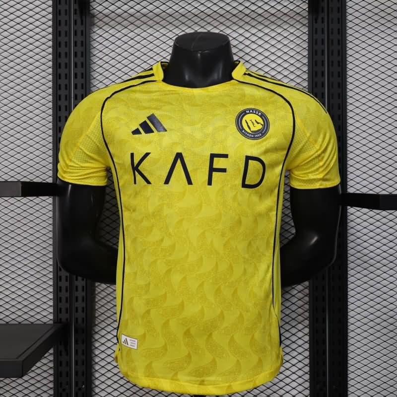 AAA Quality Al Nassr FC 25/26 Home Soccer Jersey (Player)