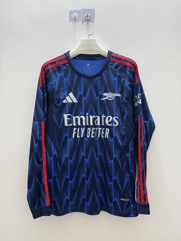 AAA Quality Arsenal 25/26 Away Long Sleeve Soccer Jersey