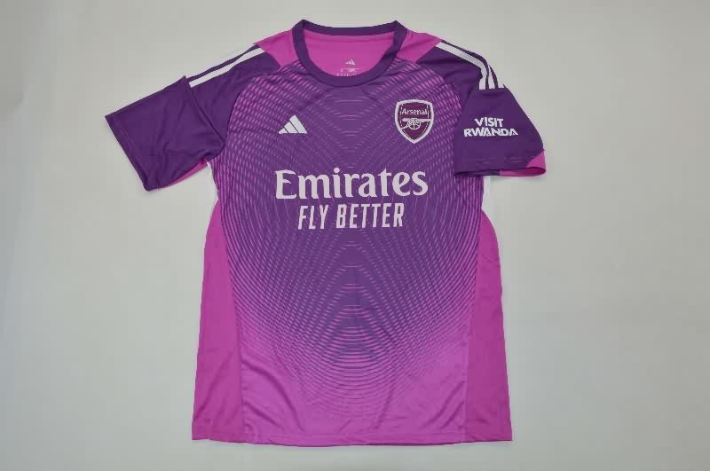 AAA Quality Arsenal 25/26 Goalkeeper Purple Soccer Jersey