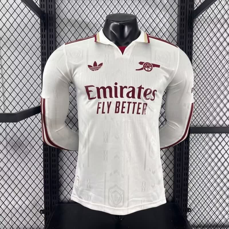 AAA Quality Arsenal 25/26 Third Long Sleeve Soccer Jersey(Player)