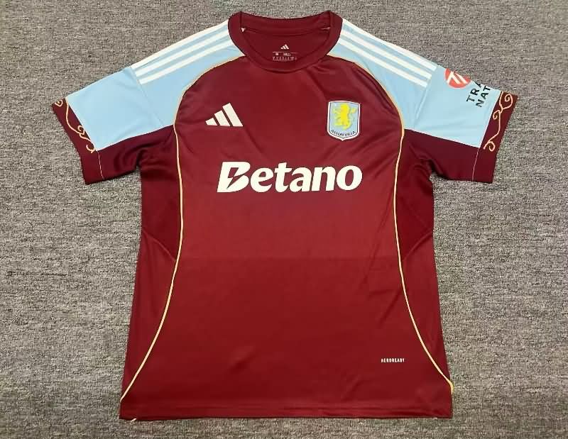 AAA Quality Aston Villa 25/26 Home Soccer Jersey