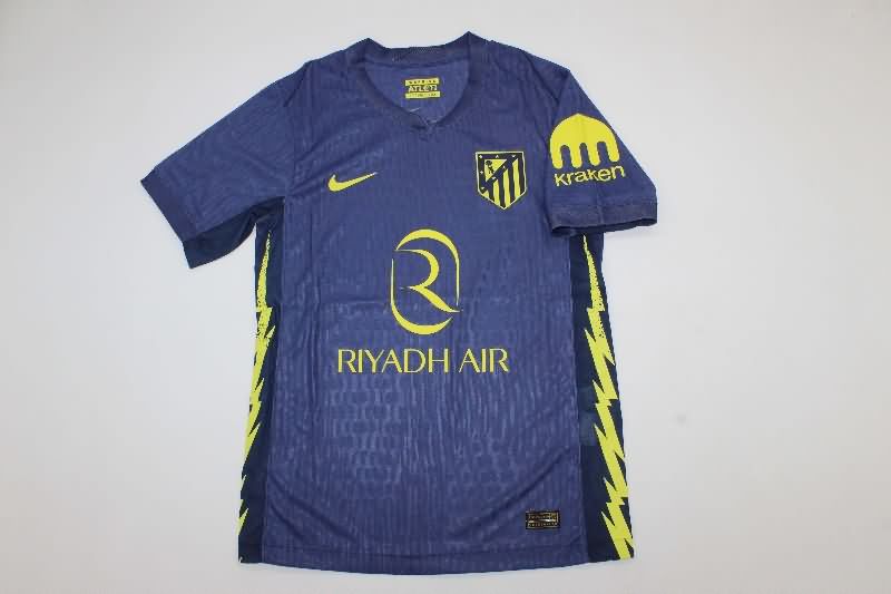 AAA Quality Atletico Madrid 25/26 Away Soccer Jersey (Player)