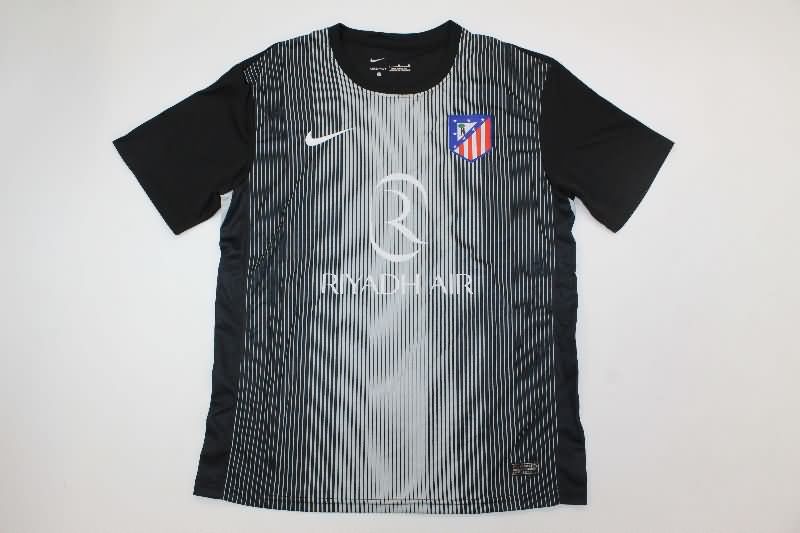 AAA Quality Atletico Madrid 25/26 Goalkeeper Black Soccer Jersey