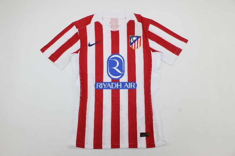 AAA Quality Atletico Madrid 25/26 Home Soccer Jersey (Player) AAA Quality Atletico Madrid 25/26 Home Soccer Jersey (Player)