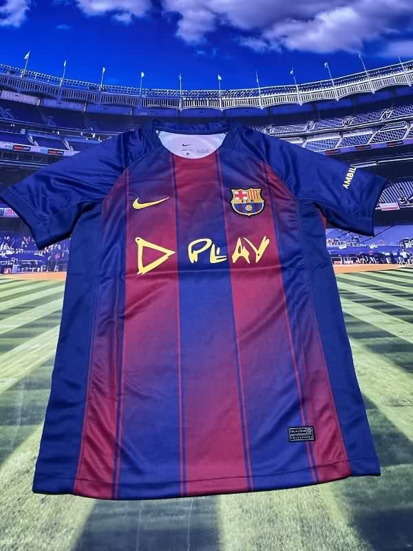 AAA Quality Barcelona 25/26 Home Soccer Jersey Sponsor