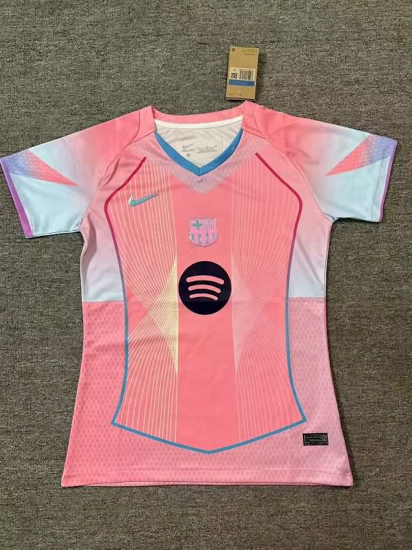AAA Quality Barcelona 25/26 Pink Women Soccer Jersey