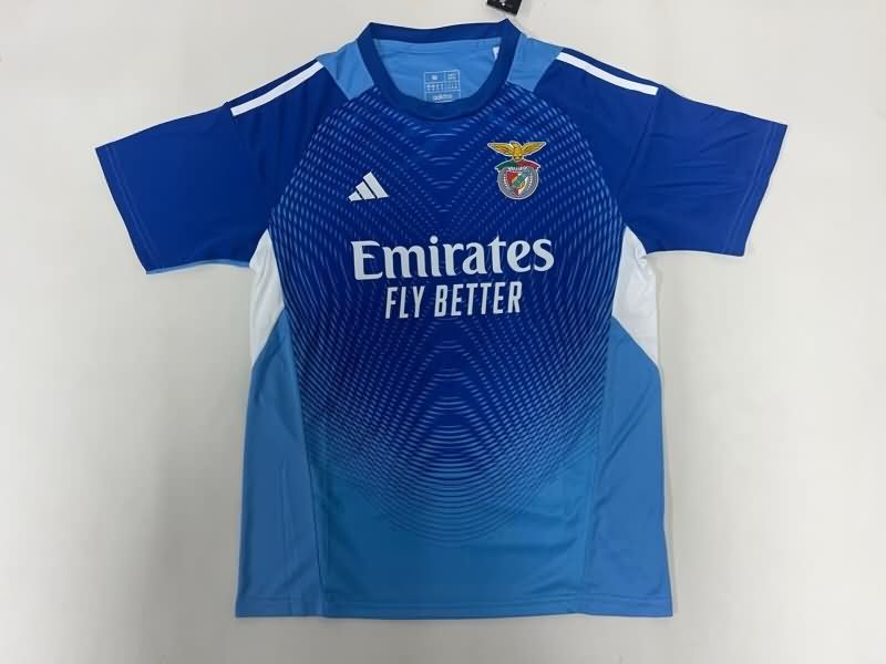 AAA Quality Benfica 25/26 Goalkeeper Blue Soccer Jersey