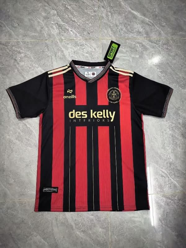 AAA Quality Bohemian FC 25/26 Home Soccer Jersey