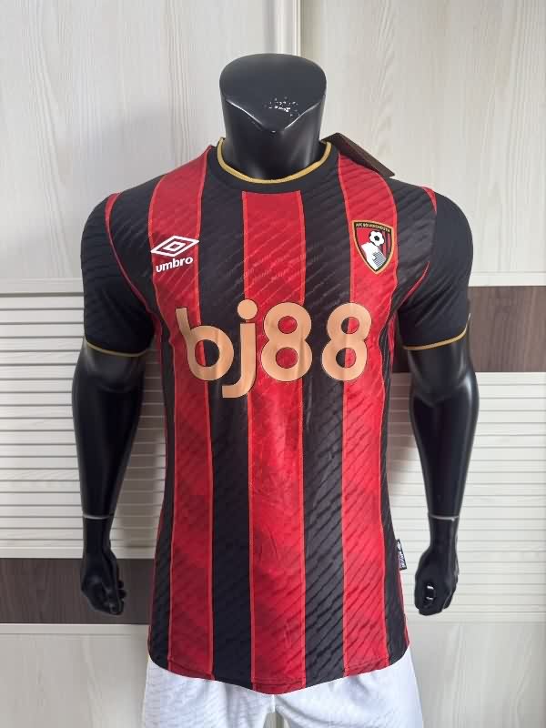 AAA Quality Bournemouth 25/26 Home Soccer Jersey (Player)