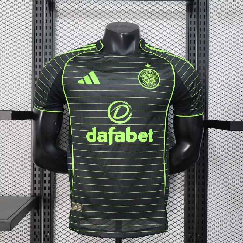 AAA Quality Celtic 25/26 Away Soccer Jersey (Player)
