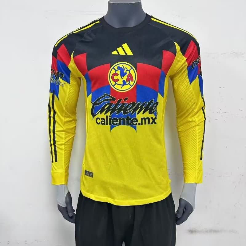 AAA Quality Club America 25/26 Home Long Sleeve Soccer Jersey (Player)
