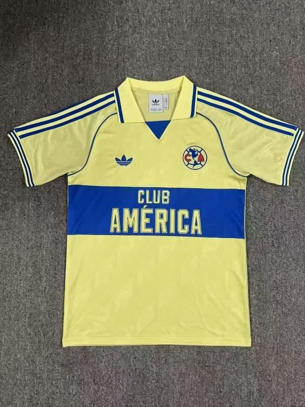 AAA Quality Club America 25/26 Yellow Soccer Jersey 02 AAA Quality Club America 25/26 Yellow Soccer Jersey 02