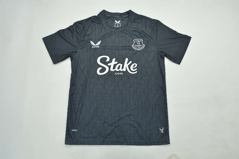 AAA Quality Everton 25/26 Goalkeeper Grey Soccer Jersey