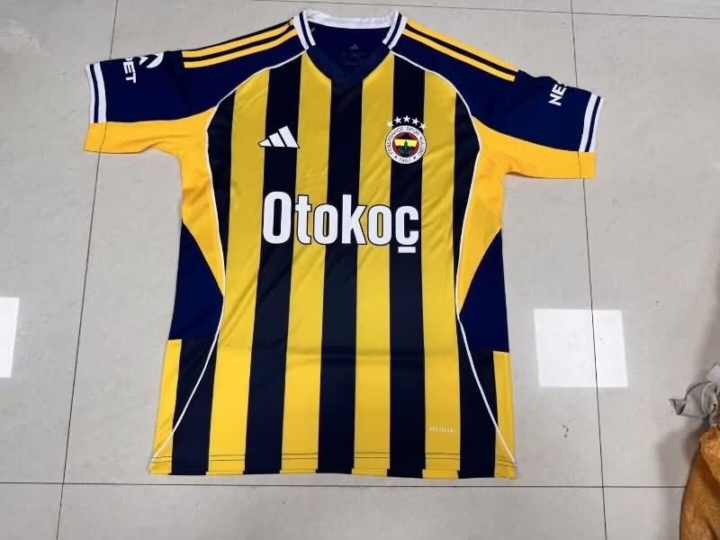 AAA Quality Fenerbahce 25/26 Home Soccer Jersey
