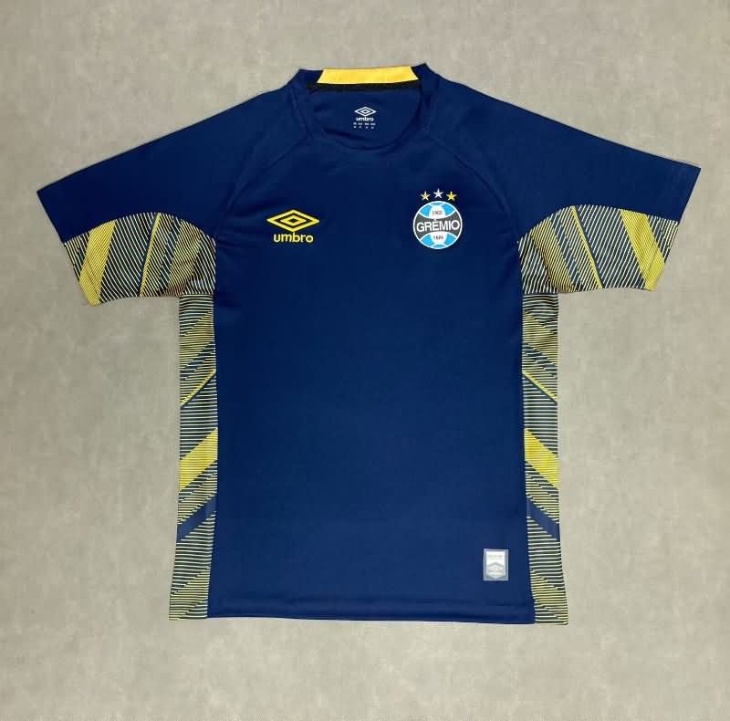 AAA Quality Gremio 2025 Goalkeeper Dark Blue Soccer Jersey