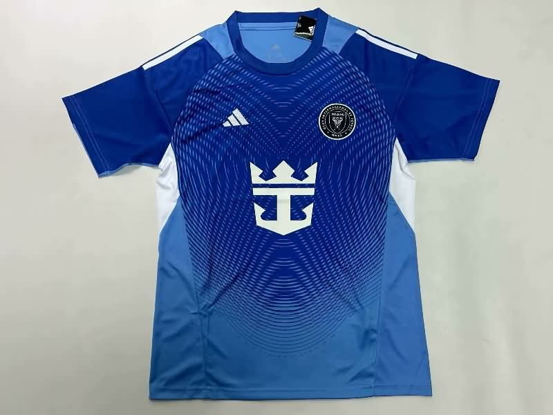 AAA Quality Inter Miami 2025 Goalkeeper Blue Soccer Jersey
