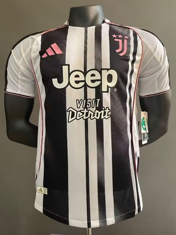 AAA Quality Juventus 25/26 Home Soccer Jersey (Player)