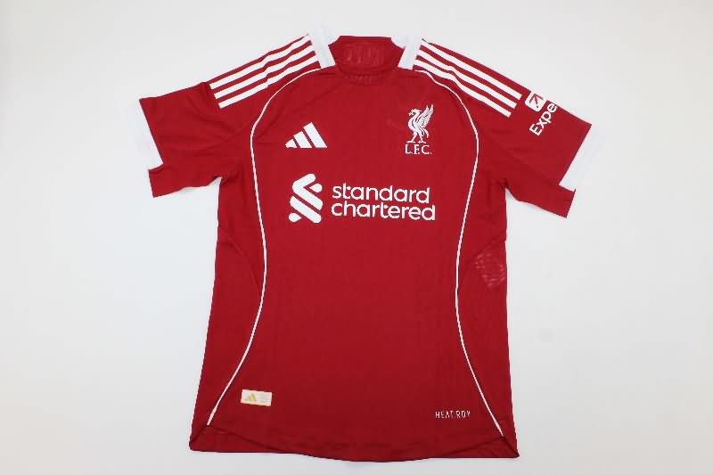 AAA Quality Liverpool 25/26 Home Soccer Jersey (Player)