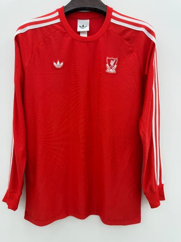 AAA Quality Liverpool 25/26 Red Long Sleeve Soccer Jersey