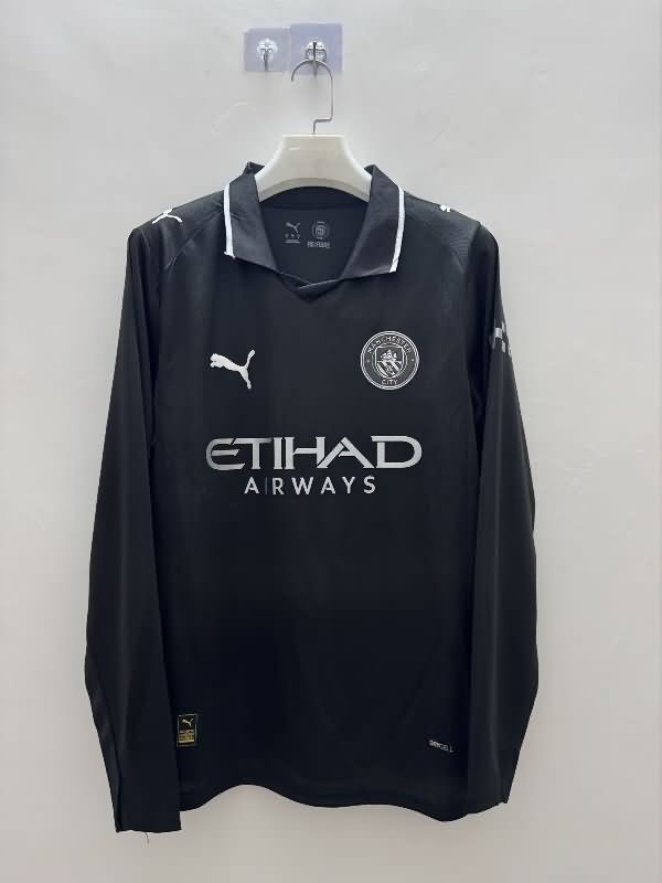 AAA Quality Manchester City 25/26 Away Long Sleeve Soccer Jersey