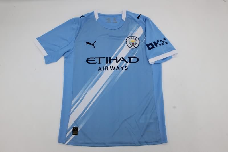 AAA Quality Manchester City 25/26 Home Soccer Jersey