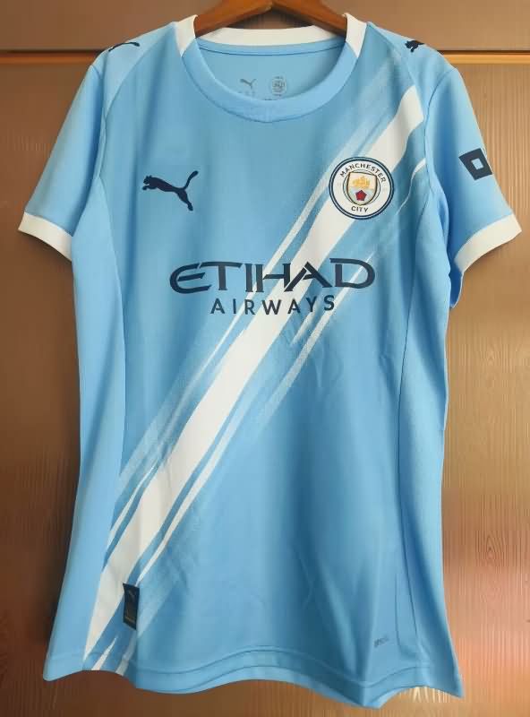 AAA Quality Manchester City 25/26 Home Women Soccer Jersey