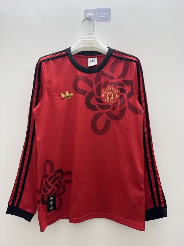AAA Quality Manchester United 25/26 Special Long Sleeve Soccer Jersey 02
