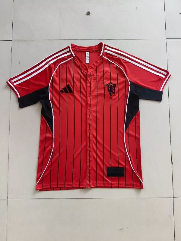 AAA Quality Manchester United 25/26 Travel Soccer Jersey