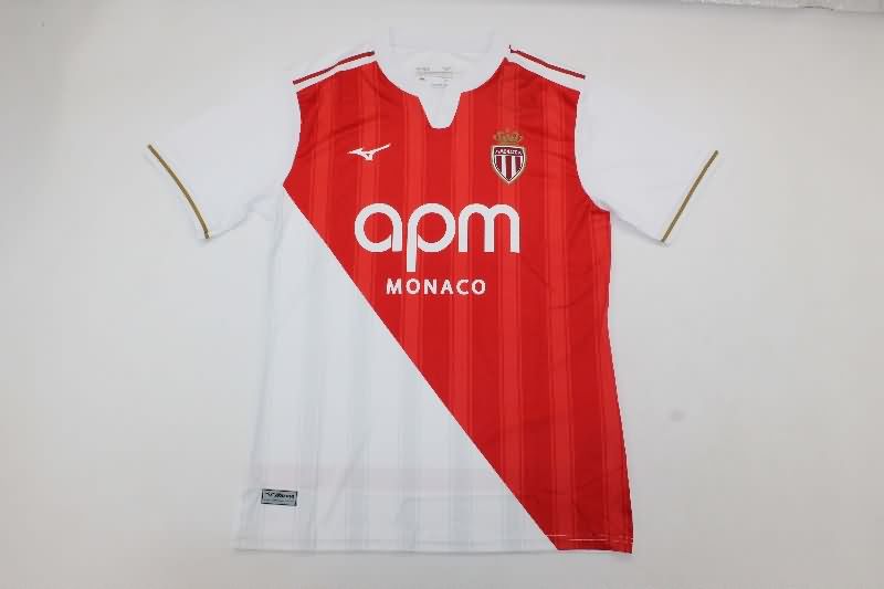 AAA Quality Monaco 25/26 Home Soccer Jersey (Player)