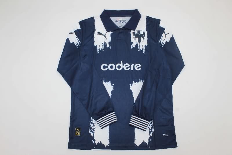 AAA Quality Monterrey 2025 Club World Cup Home Long Sleeve Soccer Jersey