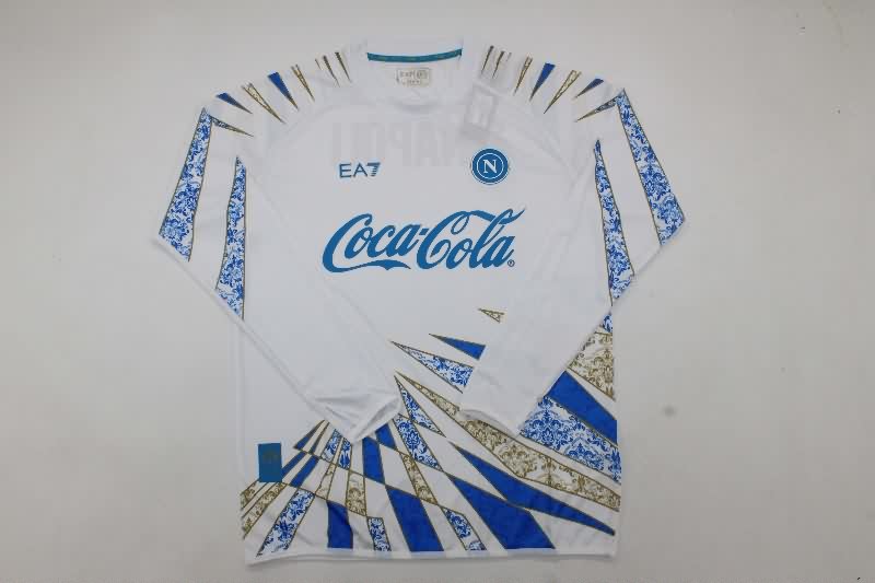 AAA Quality Napoli 25/26 Training Long Sleeve Soccer Jersey