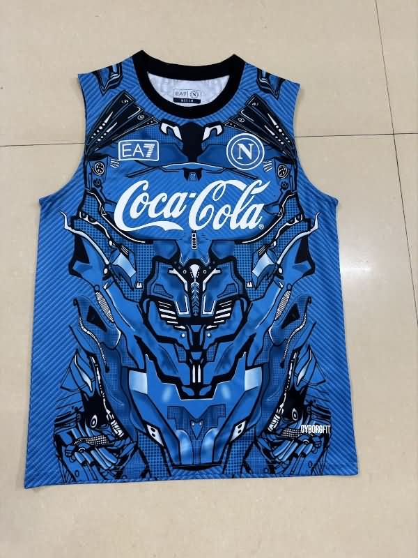 AAA Quality Napoli 25/26 Training Vest Soccer Jersey