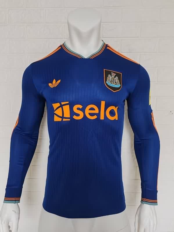 AAA Quality Newcastle United 25/26 Third Long Sleeve Soccer Jersey (Player)