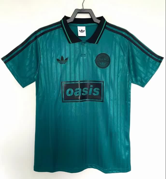 AAA Quality Oasis 2025 Green Soccer Jersey 02