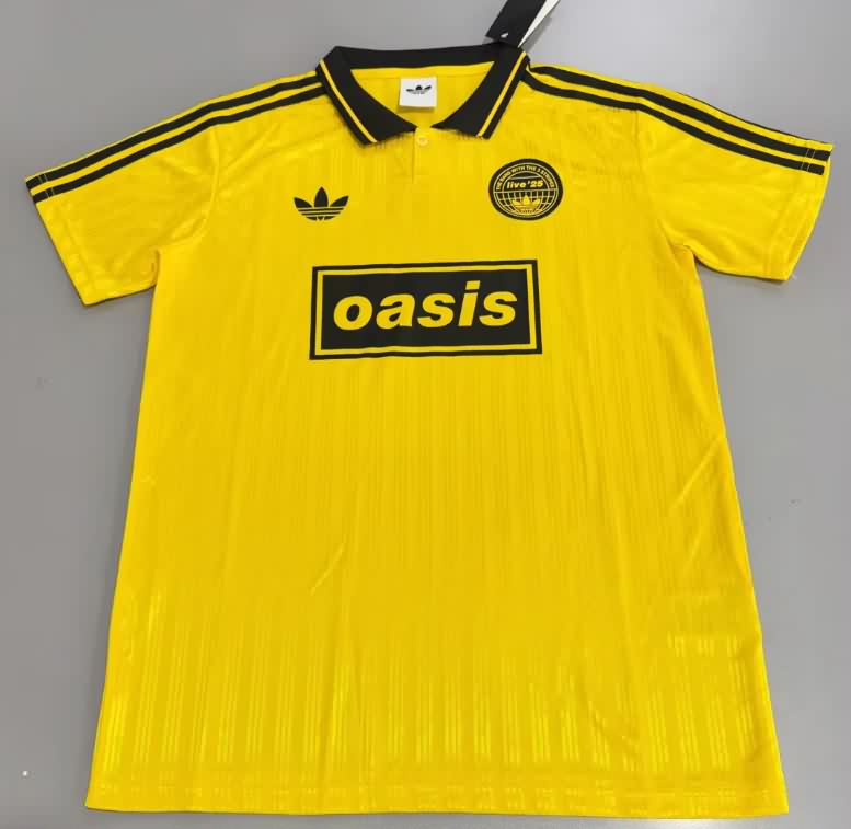 AAA Quality Oasis 2025 Yellow Soccer Jersey