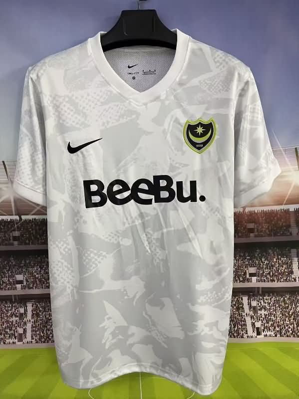 AAA Quality Portsmouth 25/26 Goalkeeper White Soccer Jersey
