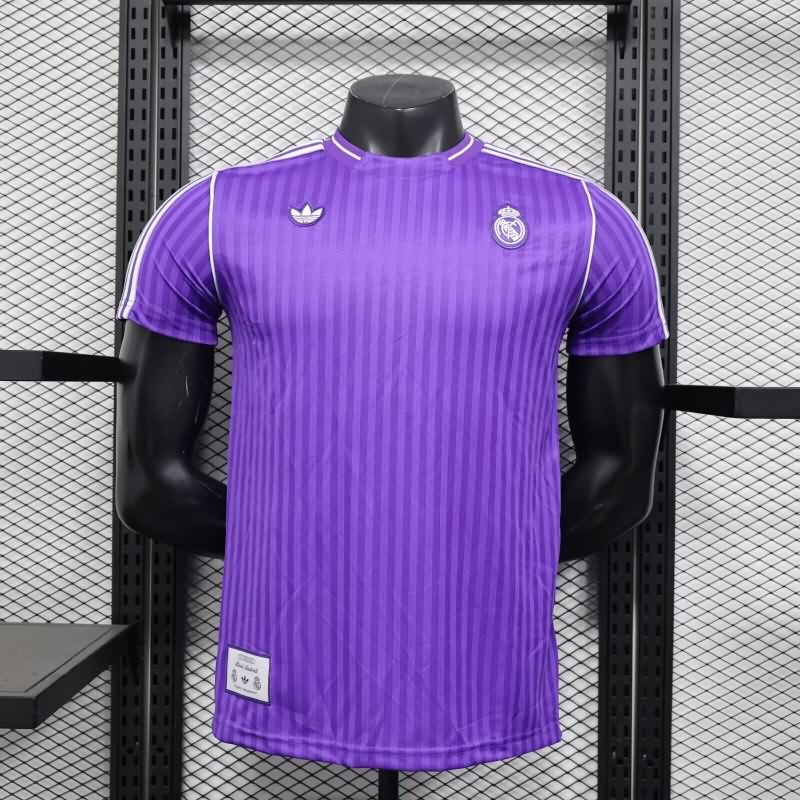 AAA Quality Real Madrid 25/26 Purple Soccer Jersey (Player)